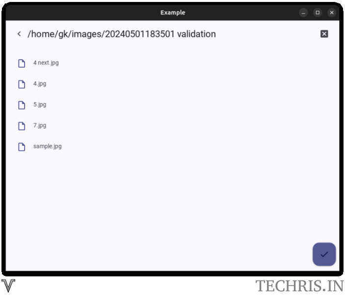 Existing File manager in kivyMD